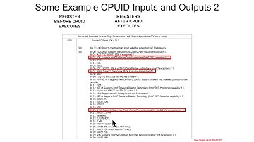 Warm Up: CPUID Instruction