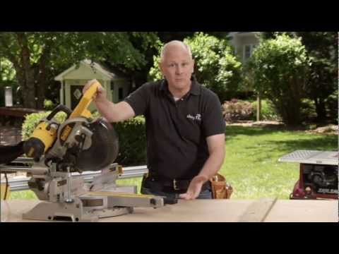 How to Use a Miter Saw - Shop Class Basics