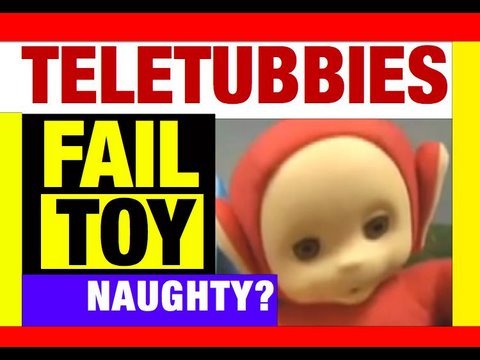 Fail Toys TeleTubbies Po Swearing Doll Funny Video Toy Review Video Mike Mozart of JeepersMedia