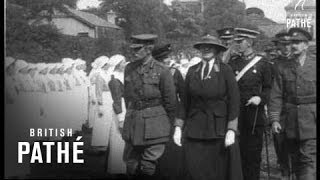Princess Mary Inspects Red Cross (1914-1918)
