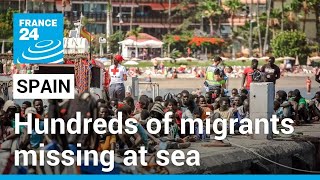 Hundreds of migrants missing at sea near Spain's Canary Islands, aid group says • FRANCE 24