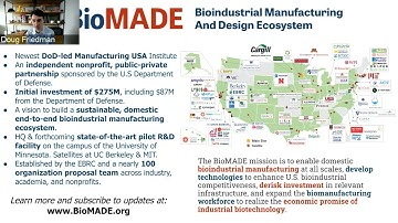 "Challenges and Opportunities in Bioindustrial Manufacturing"