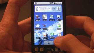Google Ion (HTC Magic) usage video
