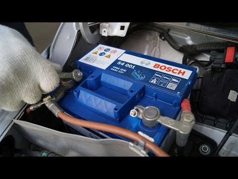 Opel Corsa - Battery Replacement