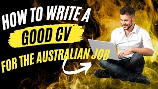 How to write a good CV for the Australian job market I Shokti TV I Job CV