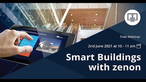 Smart Buildings with zenon Webinar - English language