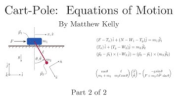Cart-Pole Dynamics -- Part 2 of 2