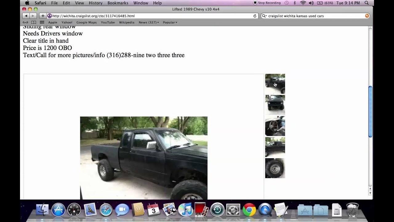 Craigslist Wichita Used Cars for Sale by Private Owner Popular Trucks