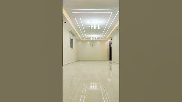 #pop false ceiling design for living room with one fan #pop #ytshorts#shorts #trending#ceilingdesign