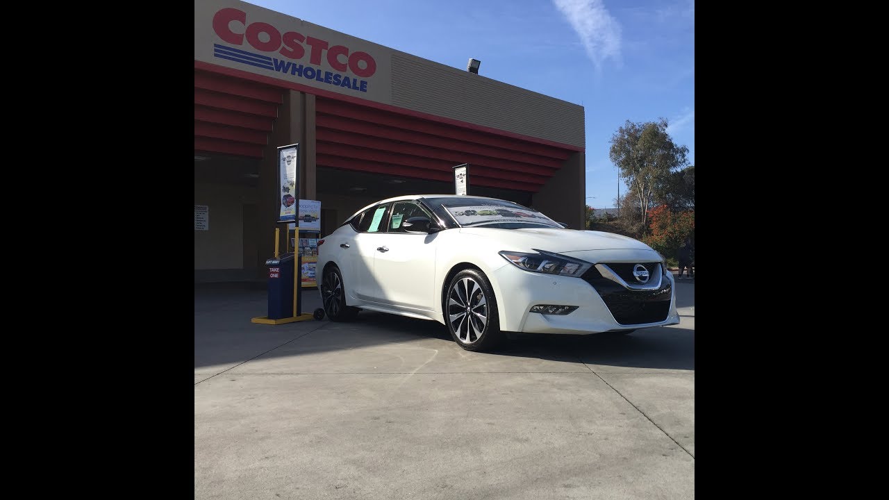 Nissan Maxima at Costco Warehouse, Carlsbad, California YouTube