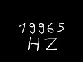 19965 Hz