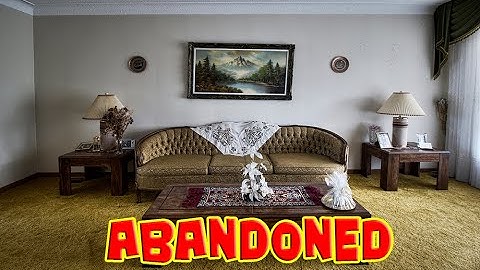 Deadly Abandoned Time Capsule House with Everything Left Behind (UNTOUCHED!)