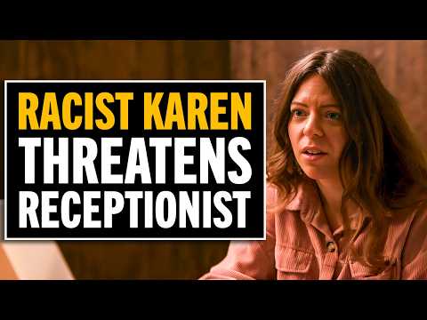 Racist Karen Threatens Black Receptionist, She Gets What She Deserves!
