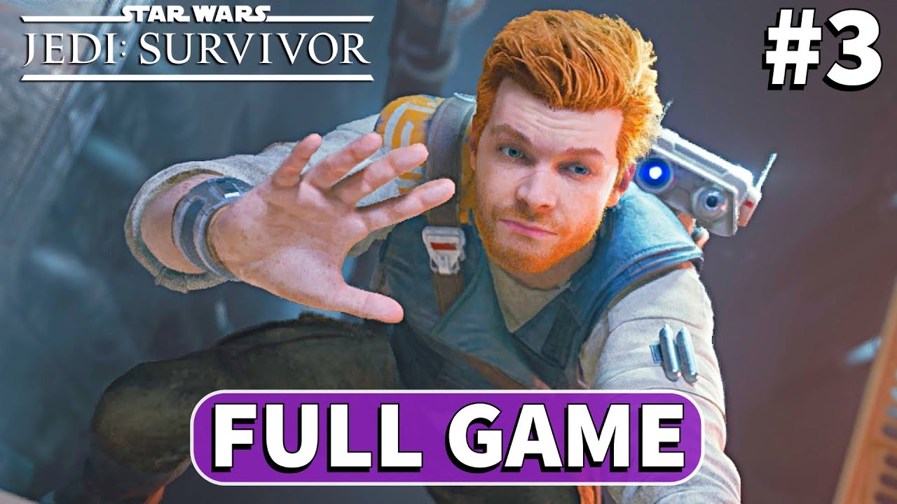 STAR WARS JEDI SURVIVOR First Gameplay Walkthrough Part 3 Ending (FULL GAME)