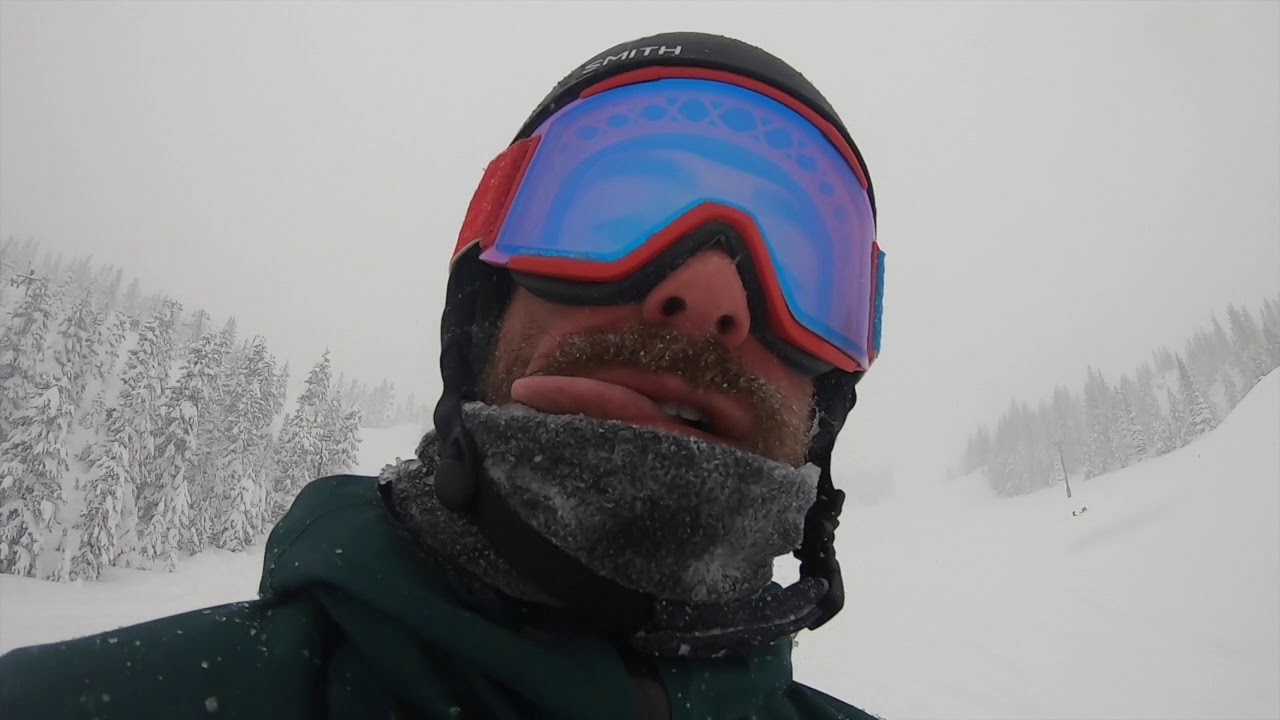 Powder skiing at Mt. Hoodoo YouTube