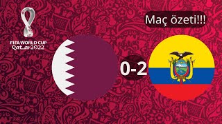 2022 Dünya Kupası I Katar 0-2 Ekvador maç özeti!!!