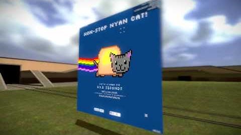Nyan stuff on Garrysmod (toybox)