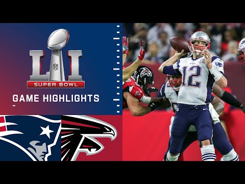 New England Patriots vs. Atlanta Falcons | Super Bowl LI Game Highlights | The 28-3 Comeback