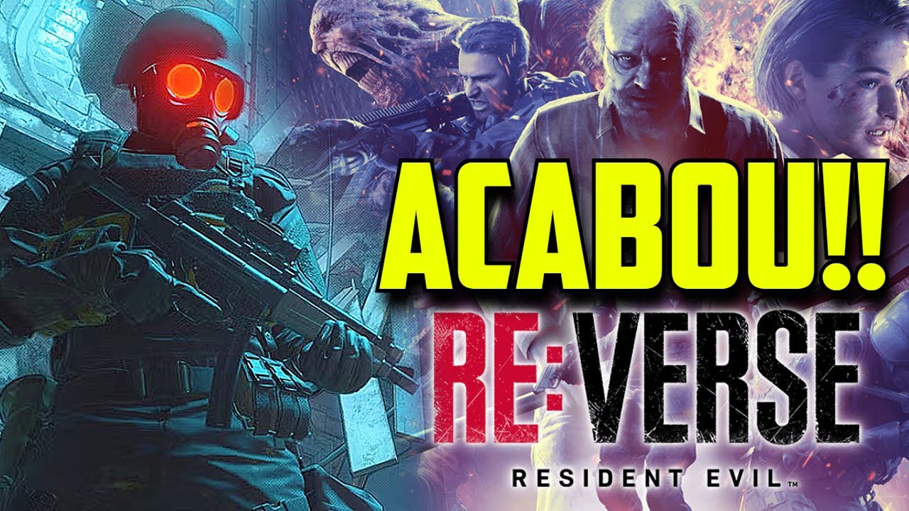 MULTIPLAYER RESIDENT EVIL RE:VERSE, TEVE SEUS SERVIDORES OFICIALMENTE ENCERRADOS