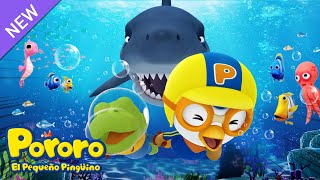 Película de Pororo  La Misión Secreta del Tiburón de Porong Porong | Adventura | Película para niño