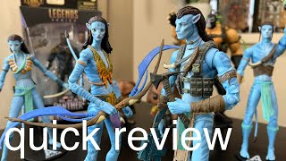 Avatar: The Way of Water Neytiri and Jake Sully by McFarlane Toys | Quick Look and Review