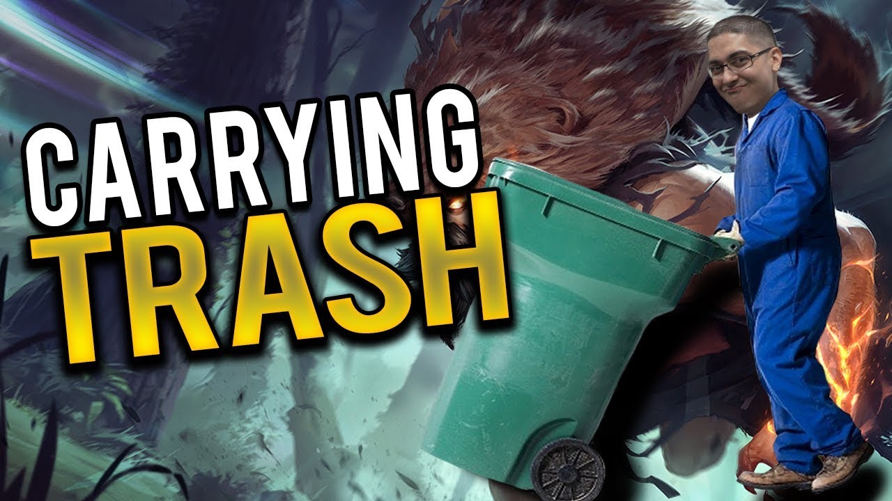 DOTDYR TOP VS DARIUS ... CARRYING TRASH IS HARD!!!! - Trick2G