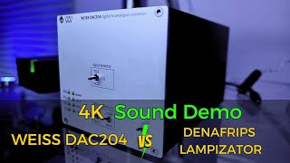 WEISS DAC 204 vs Denafrips Ares 12th vs Lampizator Baltic 4