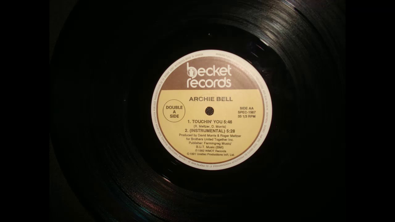 ARCHIE BELL -  Anytime Is Right  1981  BECKET