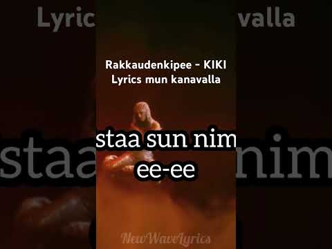 Rakkaudenkipee-KIKI Lyrics mun kanavalla #uudenmusiikinkilpailu #umk2026 #umk #kiki #rakkaudenkipee