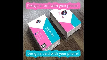 HOW TO DESIGN A BUSINESS CARD USING JUST YOUR PHONE (PIXELLAB APP)