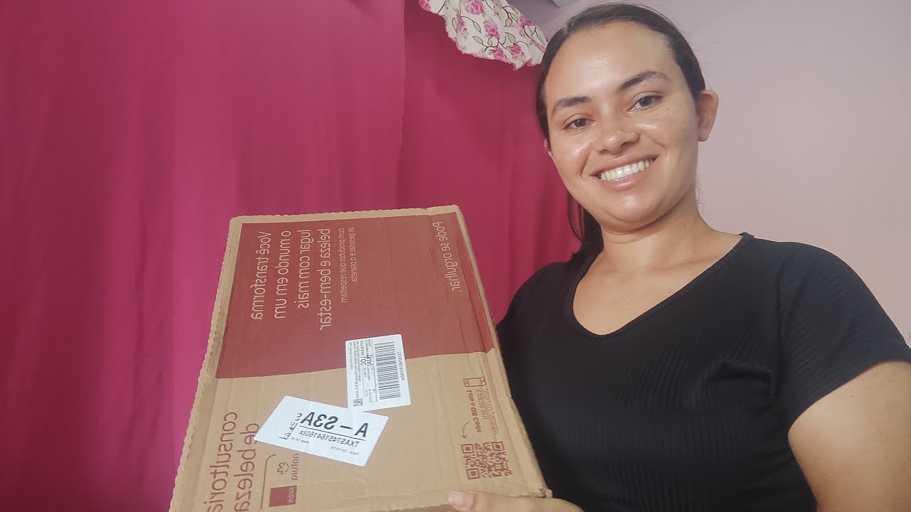 Abertura de caixa Avon pedido da Minha loja . Com brinde ☺️