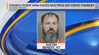 Acadia Parish man faces charges of rape, juvenile molestation