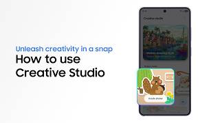 How to use Creative Studio | Galaxy AI | Galaxy S26 Series | Samsung screenshot 4