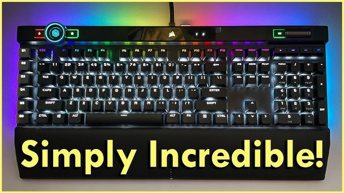 Corsair K100 RGB Optical-Mechanical Gaming Keyboard Review