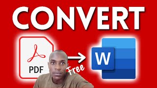 How to Convert PDF to Word Document for Free. #pdftoword #pdftowordconverter screenshot 4
