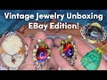 Vintage Jewelry Lot Unboxing- Ebay Edition! ❤️❤️