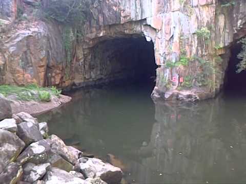 old bypass tunnels at narrows dam in badin, nc. - youtube