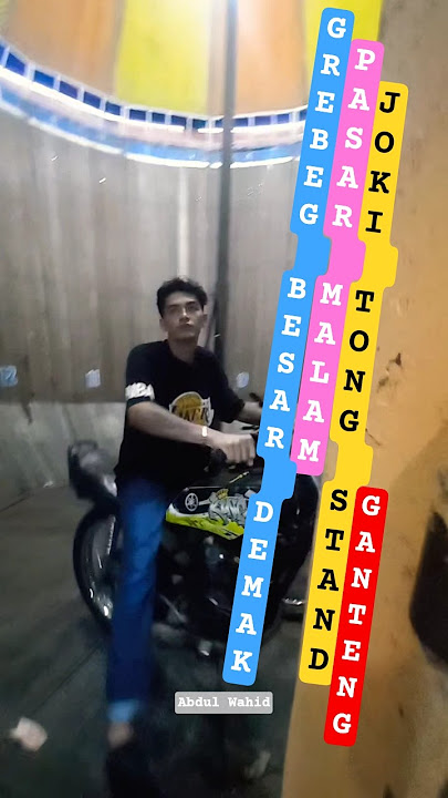 Joki Tong Setan Ganteng Pasar Grebeg Besar Demak 2025