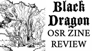 Zine It - Black Dragon: Volume 1,Number 1 - RPG Zine Review