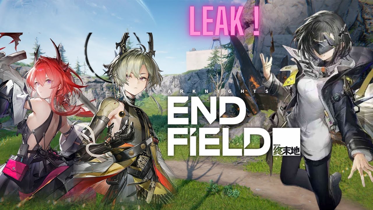 ARKNIGHTS ENDFIELD : Beaucoup de leak ! (persos, map, ect) - YouTube