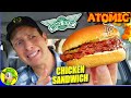 Wingstop® ATOMIC CHICKEN SANDWICH Review 🛩️⚛️🐔🥪 ⎮ Peep THIS Out! 🕵️‍♂️