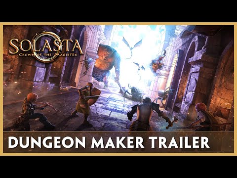 Dungeon Maker Trailer - Solasta: Crown of the Magister