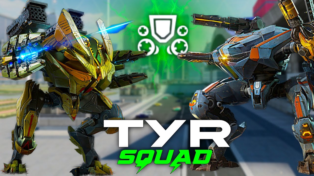 Tyr Squad Is Actually GOOD... Way More Healing With True Ace | War Robots