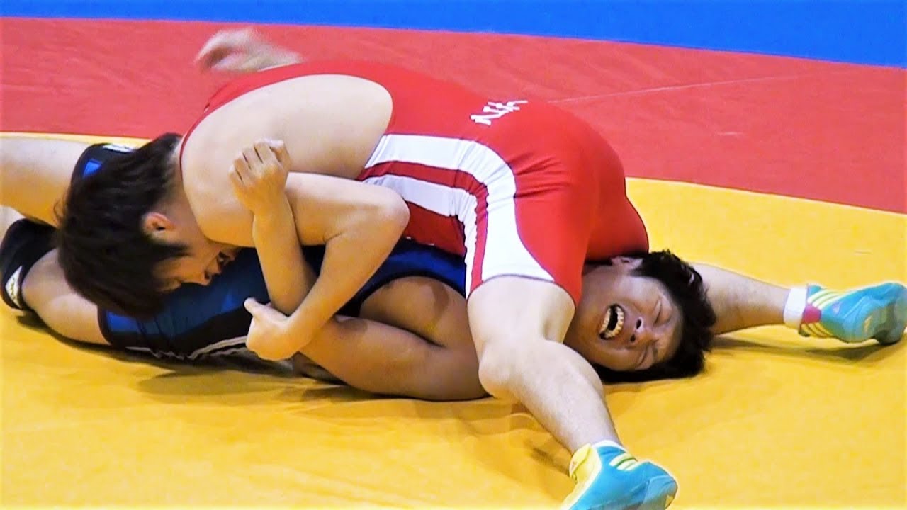 Wrestling Japan レスリング PIN - Zushi Veteran's Tournament - YouTube