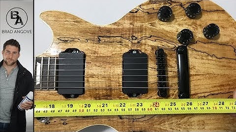 Guitar Tip | Scale Length and Bridge Placement