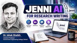 Jenni AI for Research Writing | Live Demo | Literature Review, Citations & IEEE References