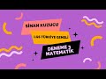 SİNAN KUZUCU LGS TÜRKİYE GENELİ DENEME 3 MATEMATİK ÇÖZÜMLERİ 2026 SİNAN KUZUCU LGS TÜRKİYE GENELİ DENEME 3 MATEMATİK ÇÖZÜMLERİ 2026
