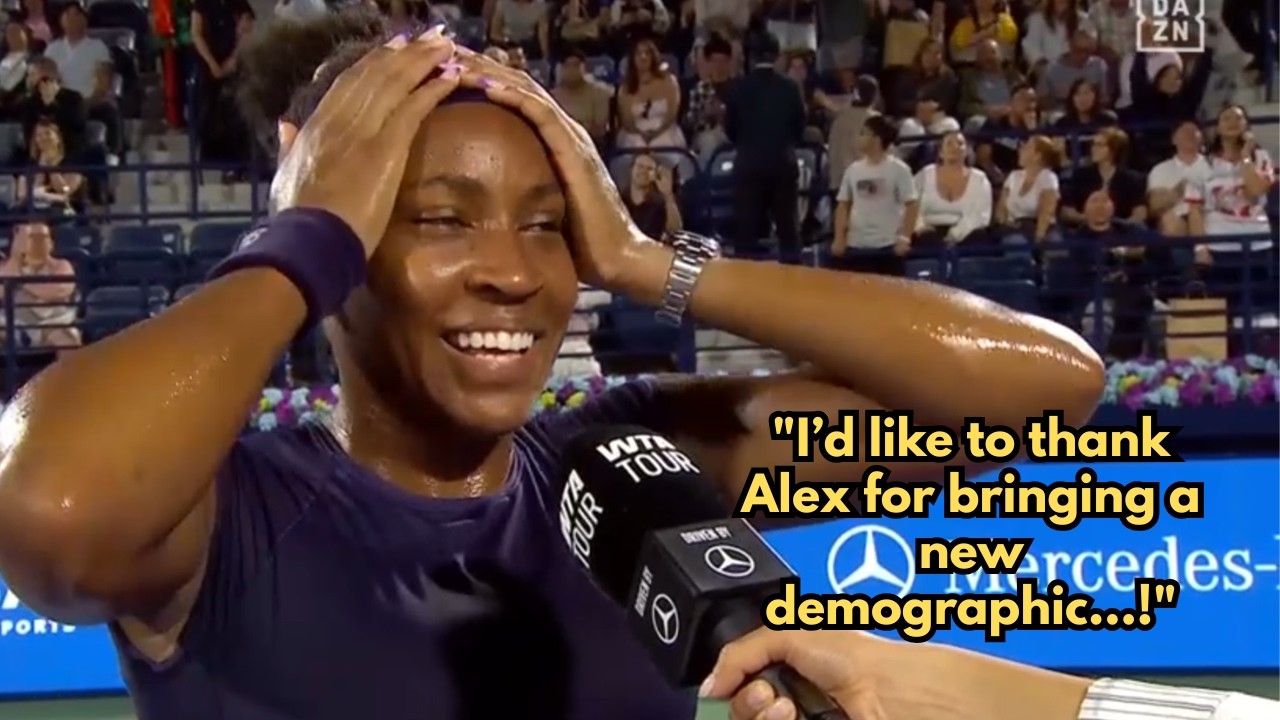 Coco Gauff Interview after beating Alex Eala in Dubai
