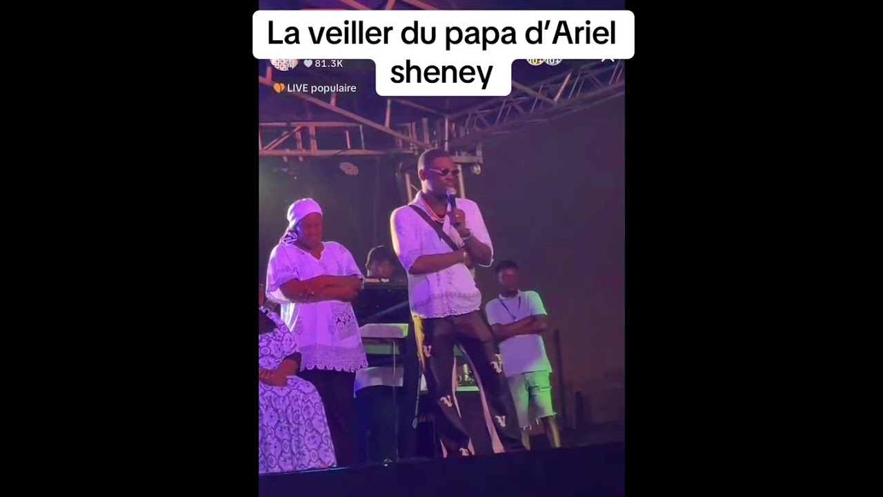 Les obsèques du père D’ariel sheney 