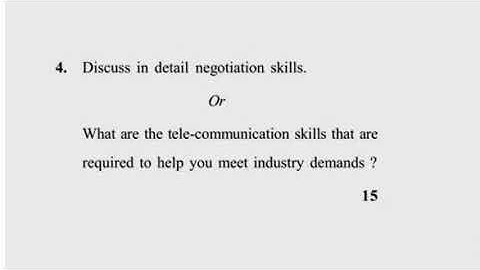 MCA 1st Sem Reappear Communication Skills Question Paper
